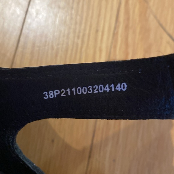 Ecco black, women’s Velcro sandals, barely worn. Size 38 See photos - Picture 5 of 6